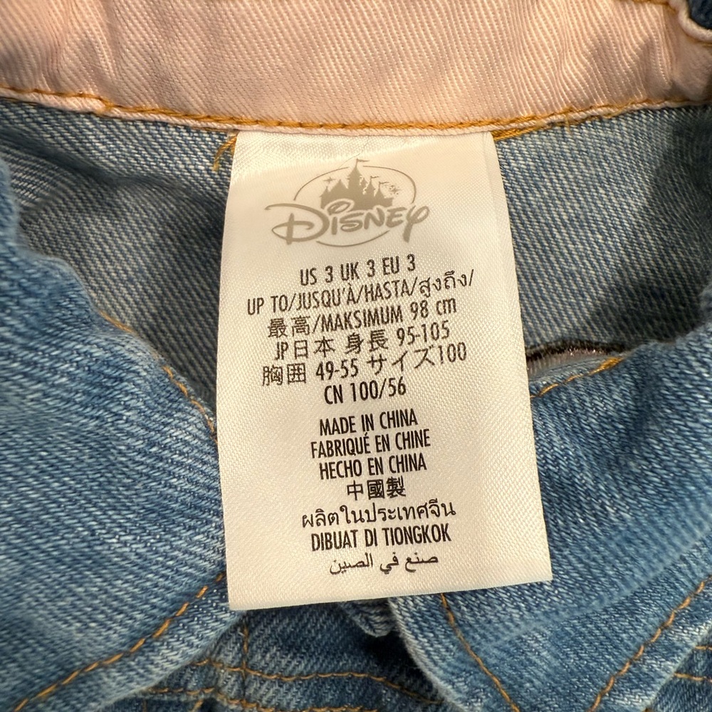 Disney Minnie Mouse denim jacket 3T - Picture 8 of 8